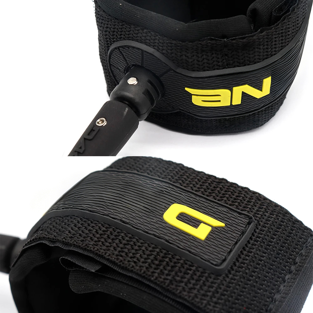 Surfboard Leash - สายรัดเท้าสำหรับกระดานโต้คลื่น อุปกรณ์เสริมสำหรับเล่นเซิร์ฟ สายรัด TPU สำหรับกระดานโต้คลื่น ขนาด