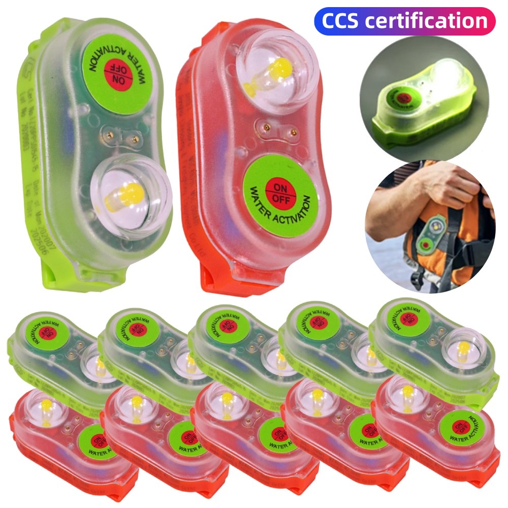 Life Jacket - LED แบตเตอรี่ลิเธียม JHYD-I เสื้อชูชีพโคมไฟ 30g ที่โดดเด่นดึงดูดโคมไฟน้ําทะเล