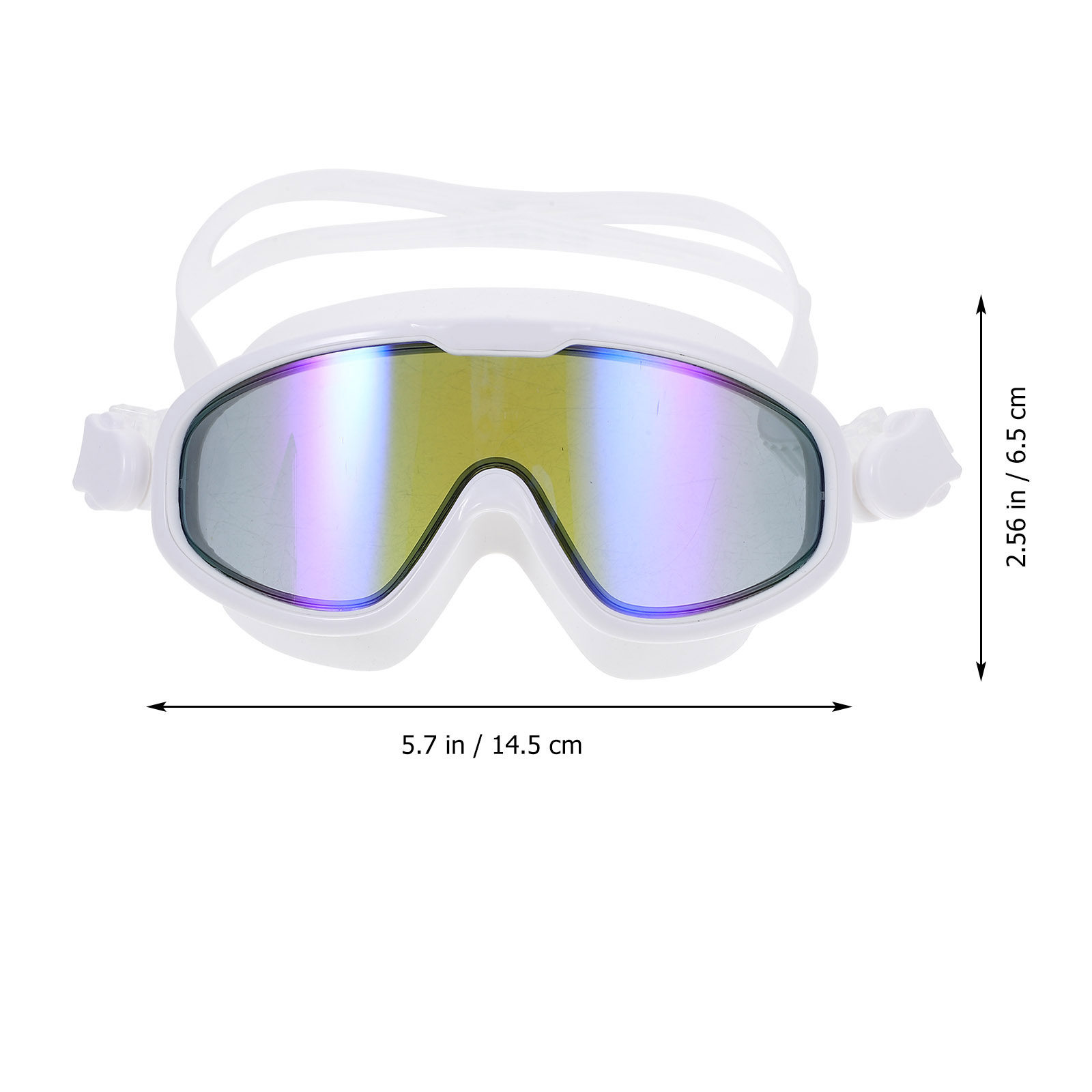 แว่นตาว่ายน้ำกันฝ้า กันน้ำ สีข - Goggles Swim บทวิจารณ์และราคา