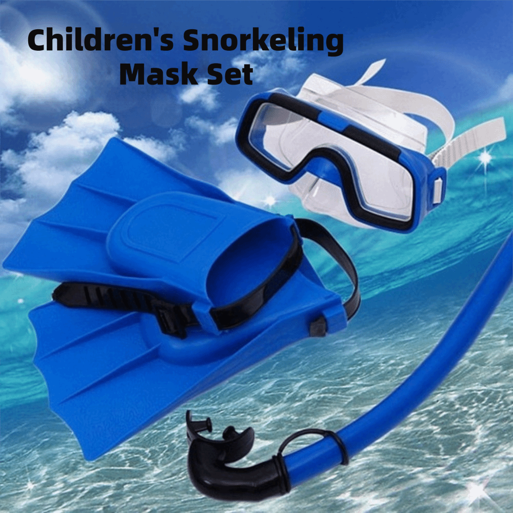 ใหม่ชุดหน้ากากดำน้ำเด็กป้องกัน - Snorkel Set บทวิจารณ์และราคา