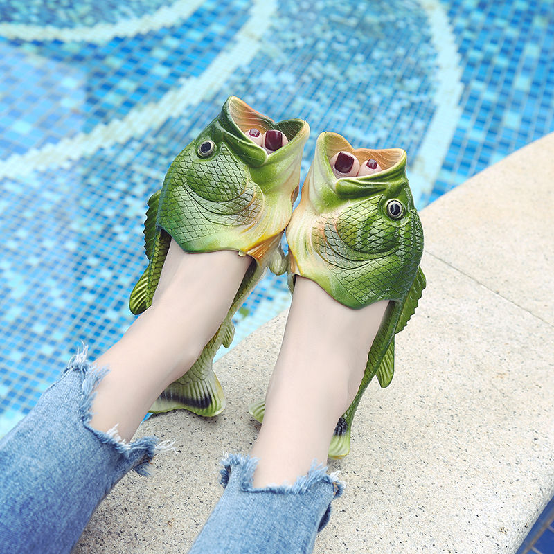 รองเท้าแตะดีไซน์เนอร์แบบเปิดหั - Flippers Swimming บทวิจารณ์และราคา