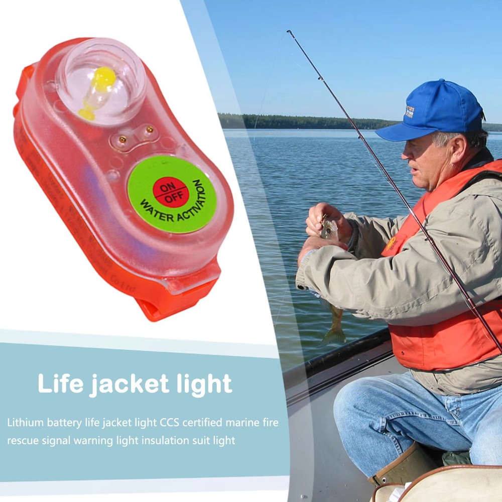 1/2 ชิ้น ไฟ LED กันน้ำสำหรับเส - Life Jacket บทวิจารณ์และราคา