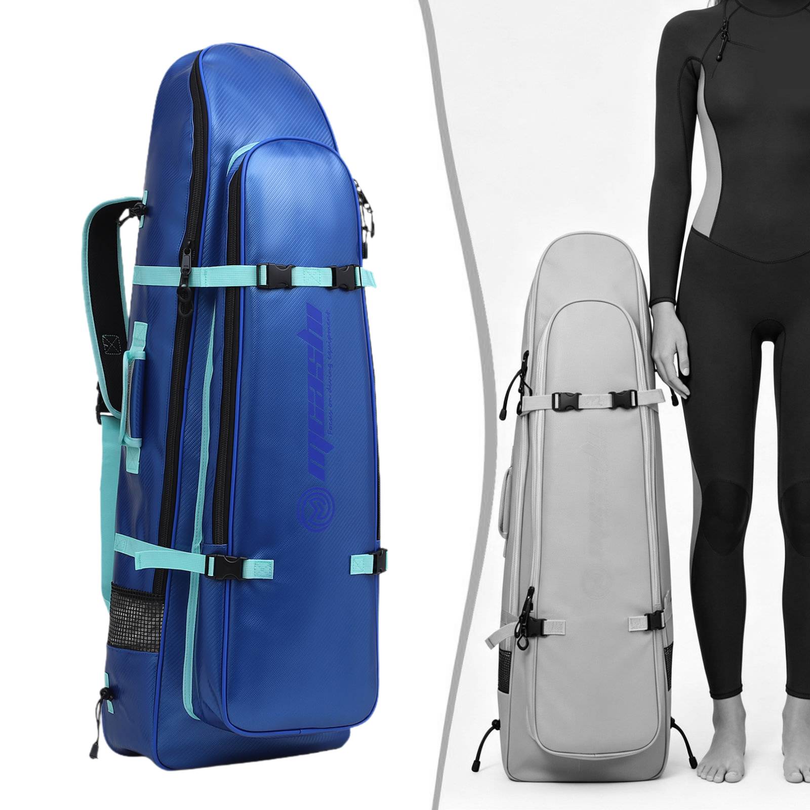 กระเป๋าใส่ฟินดำน้ำแบบพกพา กระเ - Swim Fins บทวิจารณ์และราคา